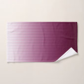 Gradiënt Cool Stijlvol Trendy Modern Stripe Patroo Bad Handdoek (Handdoek)