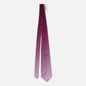Gradiënt Cool Stijlvol Trendy Modern Stripe Patroo Stropdas (Achterkant)