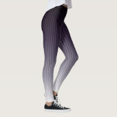Gradiënt Cool Stylish Trendy Stripe Pattern Leggings (Rechts)