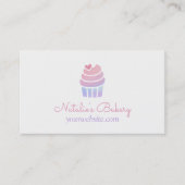 Gradiënt Cupcake Bakkerijproducten Visitekaartjes (Voorkant)