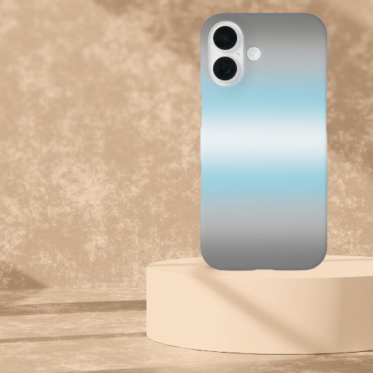 Gradient Demiboy Pride Flag – Demiboy Flag Case-Mate iPhone Case