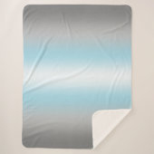 Gradient Demiboy Pride Flag – Demiboy Flag Sherpa Deken (Voorkant)