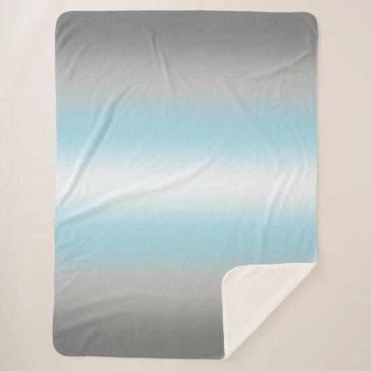 Gradient Demiboy Pride Flag – Demiboy Flag Sherpa Deken (Voorkant)