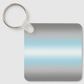Gradient Demiboy Pride Flag – Demiboy Flag Sleutelhanger (Voorkant)