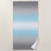 Gradient Demiboy Pride Flag – Demiboy Flag Strandlaken (Voorkant)