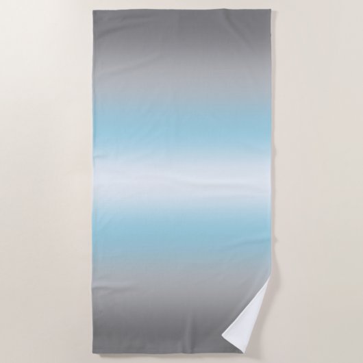 Gradient Demiboy Pride Flag – Demiboy Flag Strandlaken (Voorkant)