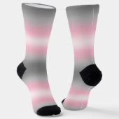 Gradient Demigril Pride Flag Sokken (Gebogen)