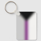 Gradient Demiseksueel Pride Vlag – Demi Vlag Sleutelhanger (Voorkant)