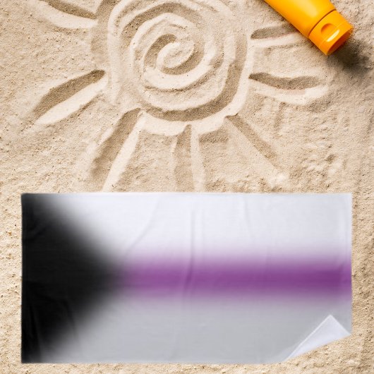 Gradient Demisexual Pride Flag – Demi Flag Strandlaken