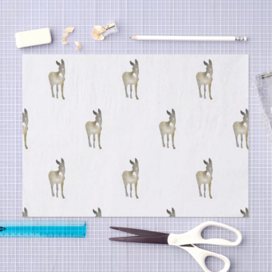 Gradiënt Donkey Tissuepapier (Craft)