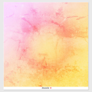 Gradiënt esthetische aangepaste vinyl Sticker