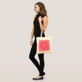Gradiënt esthetische Canvas tas – stijlvol en mini (Voorkant (model))