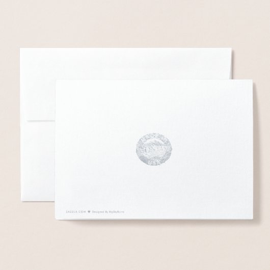 gradient-ezel folie kaarten (Met envelop)