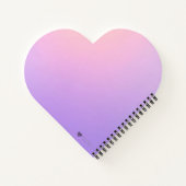 Gradient Field - Modern Cover Art Notitieboek (Achterkant)