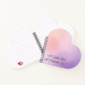 Gradient Field - Modern Cover Art Notitieboek (Binnen)