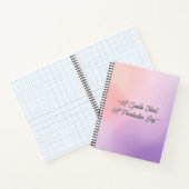 Gradient Field  - Modern Cover Art Notitieboek (Binnen)