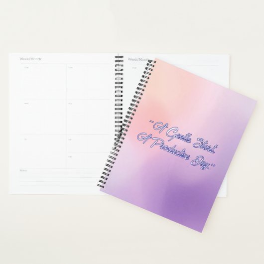 Gradient Field - Modern Cover Art Planner (Display)