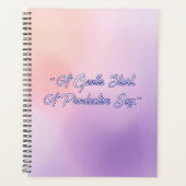 Gradient Field - Modern Cover Art Planner (Voorkant)