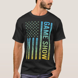 Gradient Flag 01 Game Shows TV-Show T-shirt