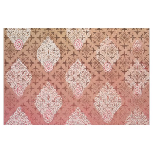 Gradient Floral Paisley | siertextieldruk Stof (Fat Quarter)