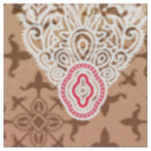 Gradient Floral Paisley | siertextieldruk Stof (Close Up)