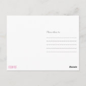 Gradiënt Floral Trio Briefkaart (Achterkant)