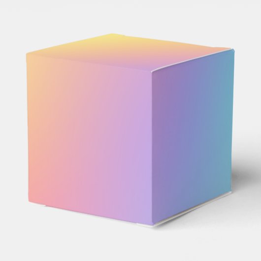 Gradiënt Freeform pasta Bedankdoosjes (Achterkant)