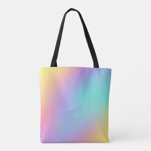 Gradiënt Freeform pasta Tote Bag (Achterkant)