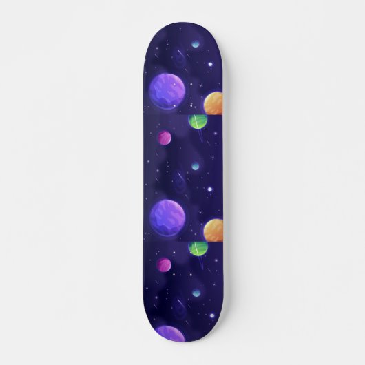 Gradiënt Galaxy Skateboard (Voorkant)