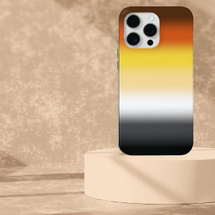 Gradient Gay Beer Pride Flag - Kleurrijke Beer Fla iPhone 15 Pro Max Hoesje