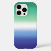 Gradient Gay MLM Pride Flag – Kleurrijke MLM Flag Case-Mate iPhone Case (Achterkant)