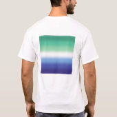 Gradient Gay MLM Pride Flag – Kleurrijke MLM Flag T-shirt (Achterkant)