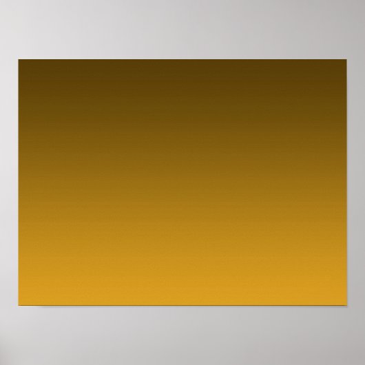 Gradiënt Geel - licht naar diep | Stemming Achterg Poster (Voorkant)