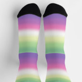 Gradient Genderfae Pride Flag Sokken (Top)