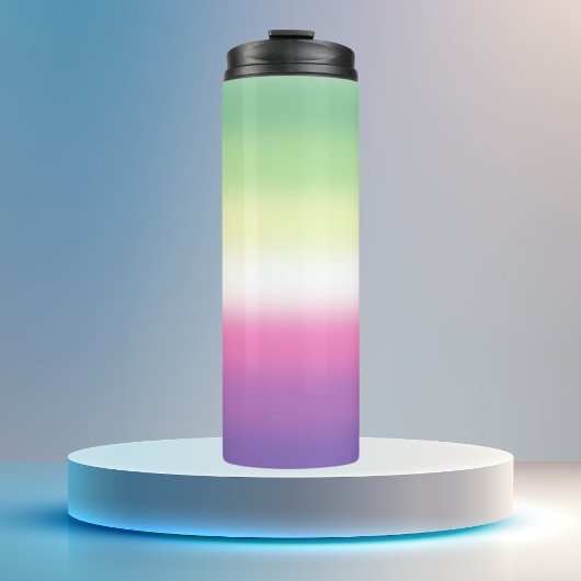 Gradient Genderfae Pride Flag Thermosbeker