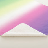 Gradient Genderfea Pride Flag – Genderdoe Flag Sherpa Deken (3/4)