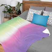Gradient Genderfea Pride Flag – Genderdoe Flag Sherpa Deken