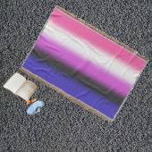 Gradient Genderfluid Pride Flag – Genderfluid Flag Deken