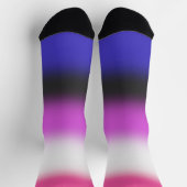 Gradient Genderfluid Pride Flag Sokken (Top)
