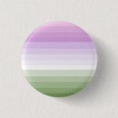 Gradiënt Genderqueer Pride Flag Button (Voorkant)