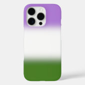 Gradient Genderqueer Pride Flag – Genderqueer Flag Case-Mate iPhone Case (Achterkant)