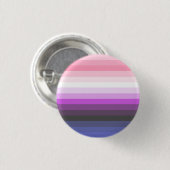 Gradiënt Gendervloeide Pride Flag Button (Voorkant /achterkant)
