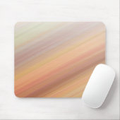 Gradiënt gestript zonsondergang oranje bruine aard muismat (Met muis)