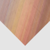 Gradiënt gestript zonsondergang oranje bruine aard tissuepapier (Detail)