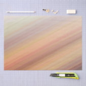 Gradiënt gestript zonsondergang oranje bruine aard tissuepapier (Craft)