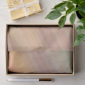 Gradiënt gestript zonsondergang oranje bruine aard tissuepapier (Geschenk)