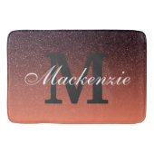 Gradiënt glitterpatroon badmat (Voorkant)