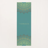 Gradient Gold Mandala ELKE KLEUR Namaste Yogamat (Achterkant)