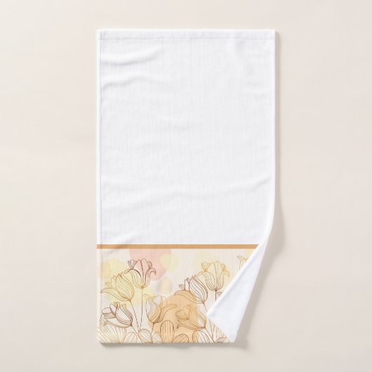 gradiënt golden lineaire handdoek (Handdoek)