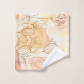 gradiënt golden lineaire handdoek (Wasdoekje)